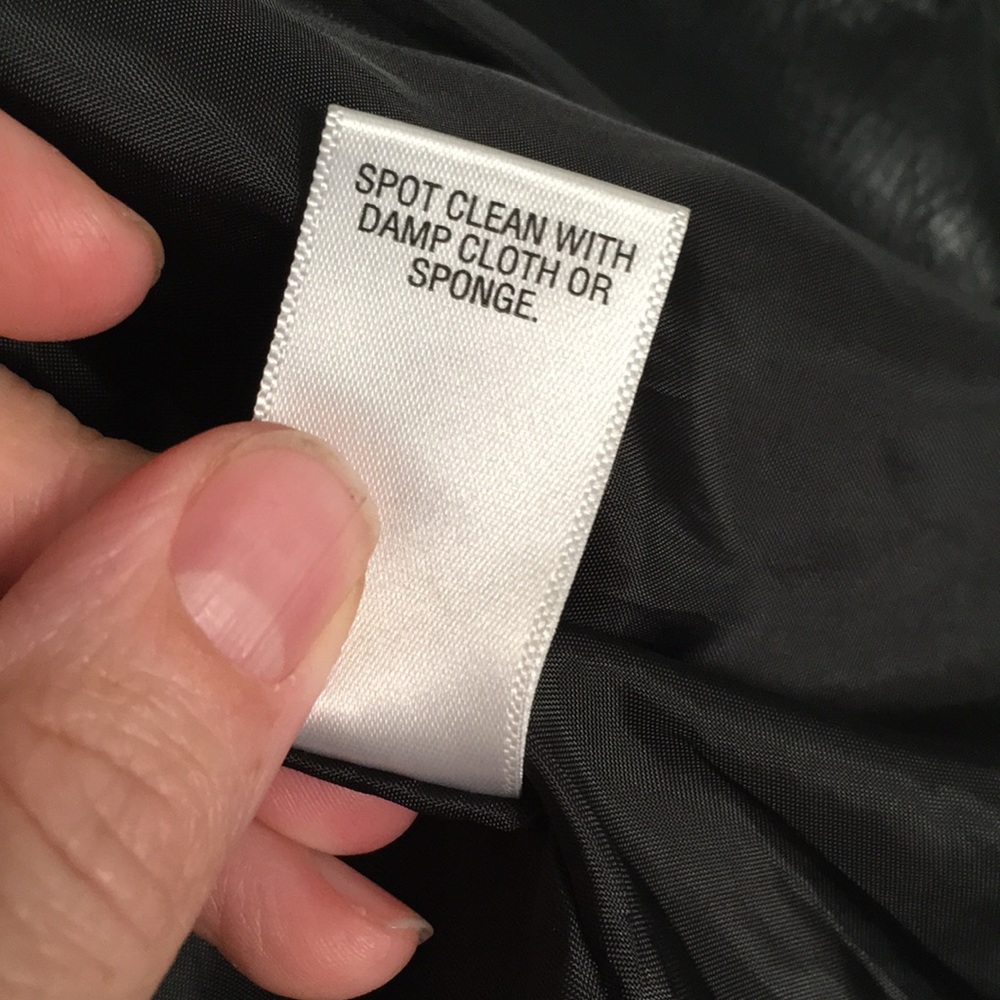 Candies Vegan Leather Jacket - Juniors x-small - Picture 7 of 8